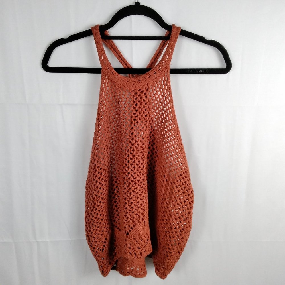 Paper Crane Chunky Knit Halter Cami Top